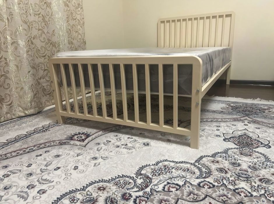 Металлическая кровать, Евро Стиле, От производителя, Ишлаб чикарувчида