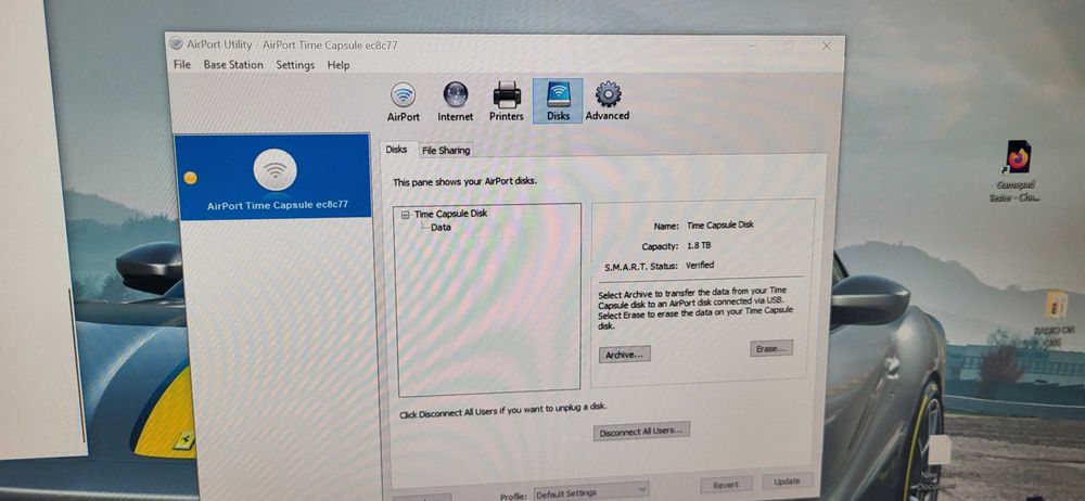 NAS Apple AirPort Time Capsule, 802.11ac, 2 Tb, A1470 fuctional