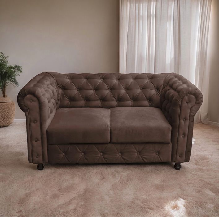 Двуместен диван Chesterfield