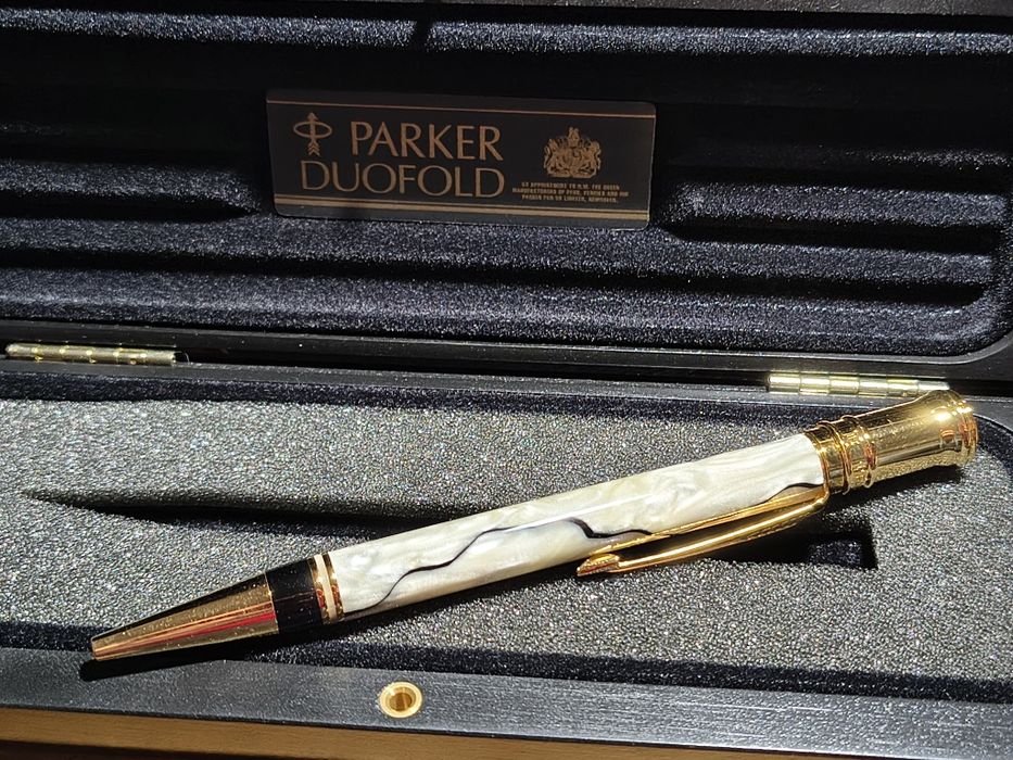 Pix Parker de Lux Duofold aurit