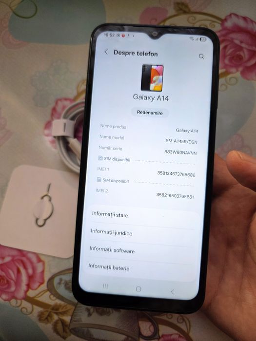 Samsung A14, ca NOU