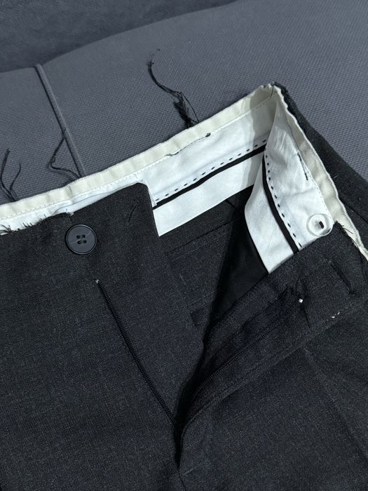 bershka брюки графитовые