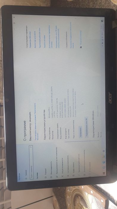 Noutbook Acer sotiladi holati yaxshi