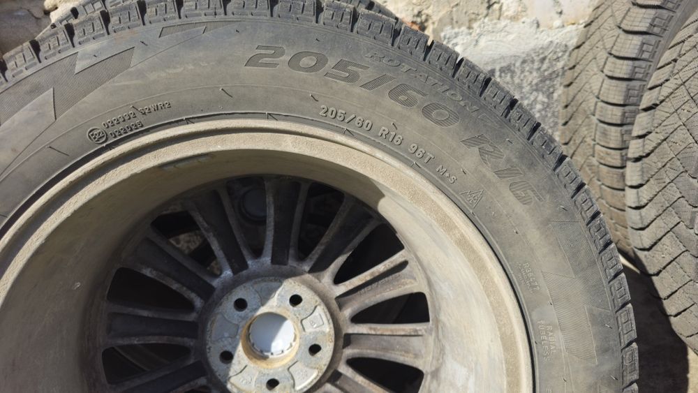 Диски subaru R16 + резина зима 2024г.в.