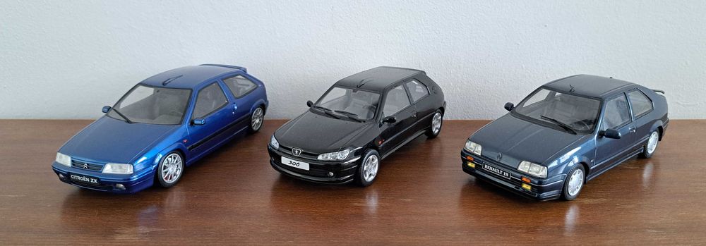 Machete scara 1:18 OTTO, Kyosho, Anson, Revell, Techno Giodi, Bburago