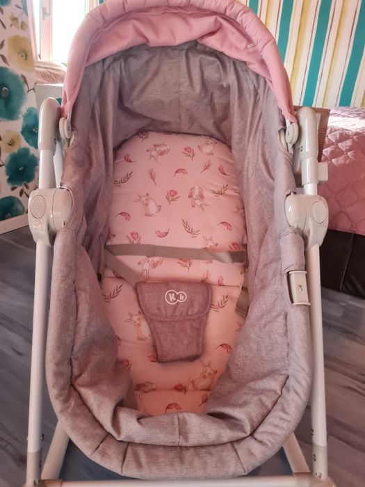 Бебешка люлка 5 в 1 Kinderktaft - Розова
