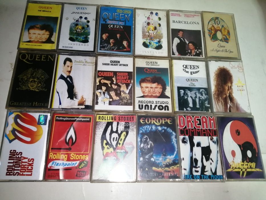 Касети с Рок и метъл изпълнители