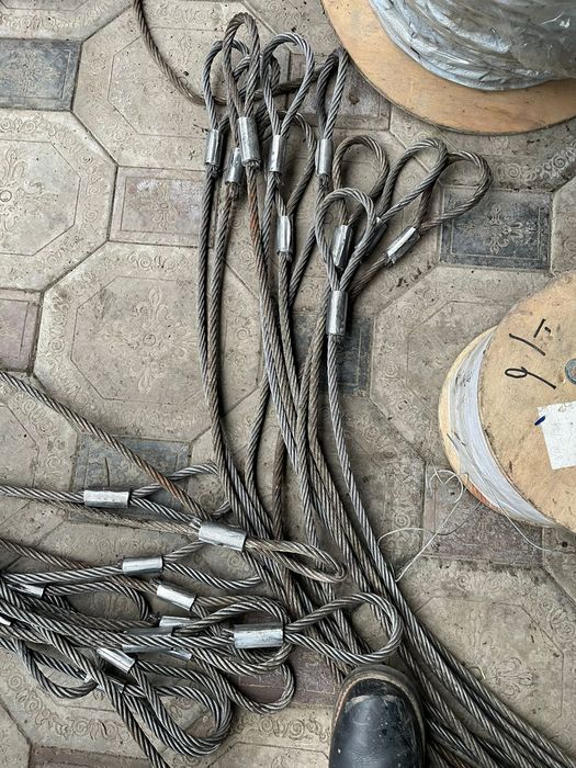 Удавка металлическая тросовая