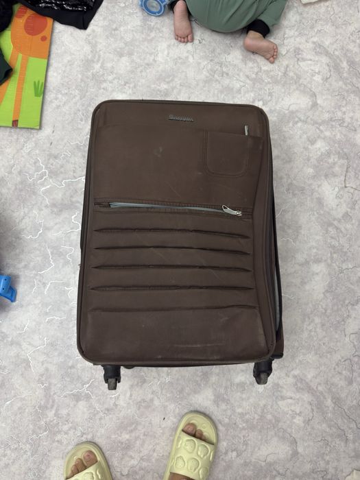 Дорожная сумка коричневая