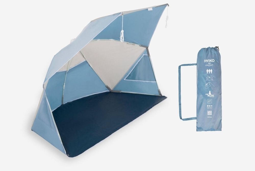 Adapost cort plaja compact