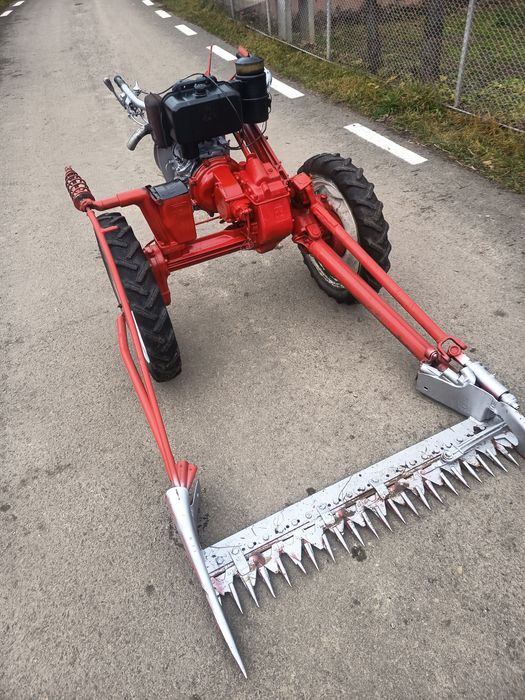 Cositoare bertolini diesel, motocultor cu freză și plug