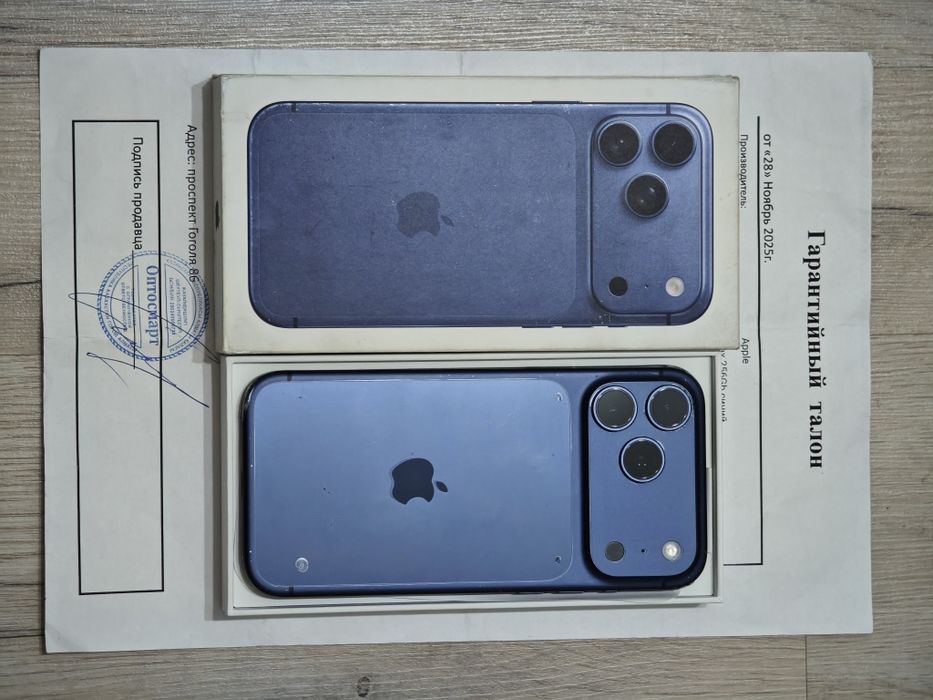 iPhone 17 Pro Max 256 gb ёмкость 95 E sim