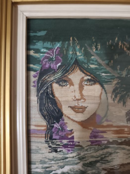 Goblen inramat cu sticla