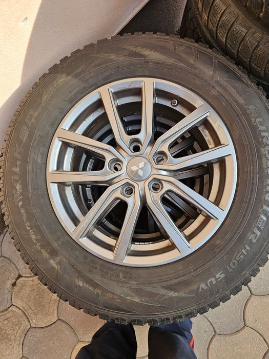 Jante aluminiu originale Mitsubishi ASX 215 70 R16 5x114,3 iarna !!!