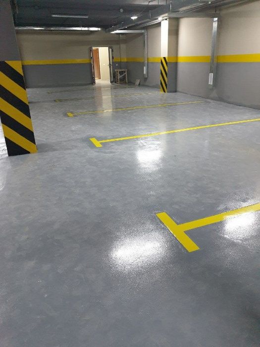 Эпоксидная краска для пола. Наливной пол. Турция