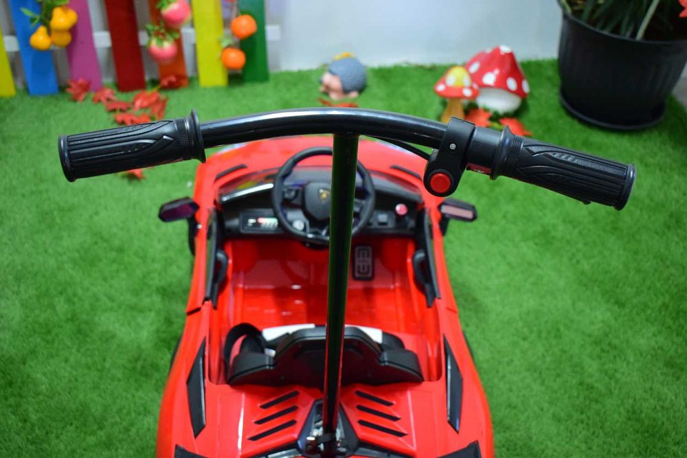 Masinuta electrica Lamborghini Aventador SVJ 12V cu HOVERBOARD #RED