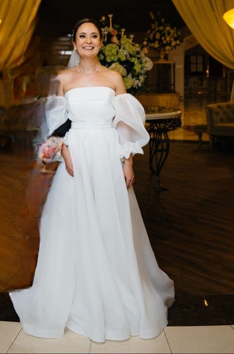 Счастливое свадебное платье