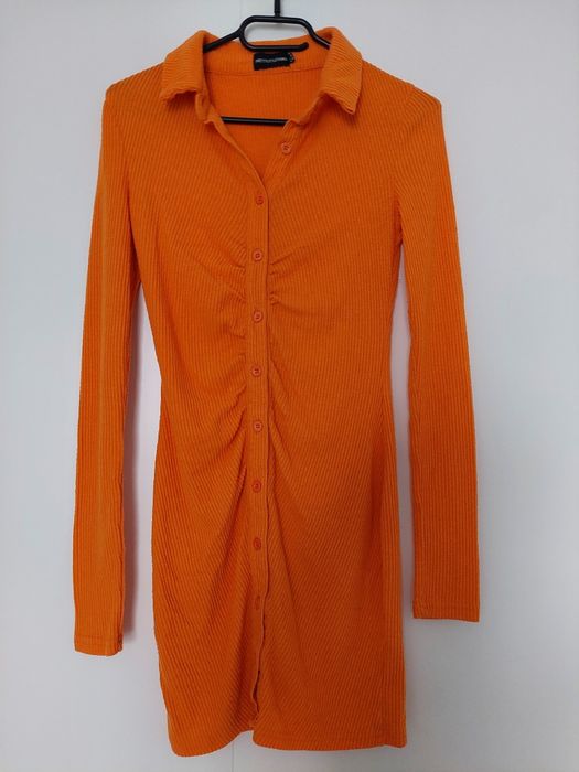 Rochie portocalie de toamna S