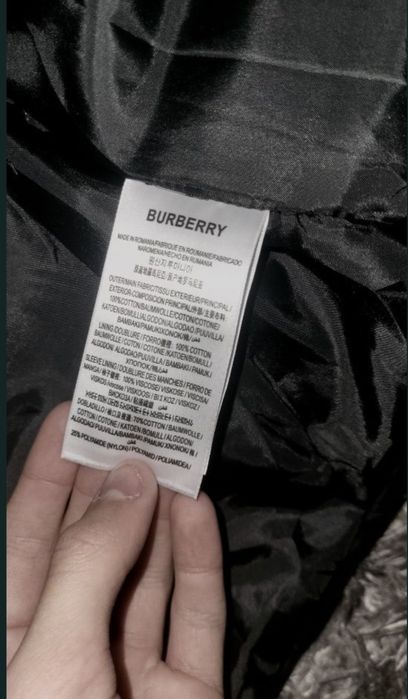 Geaca Burberry puffer