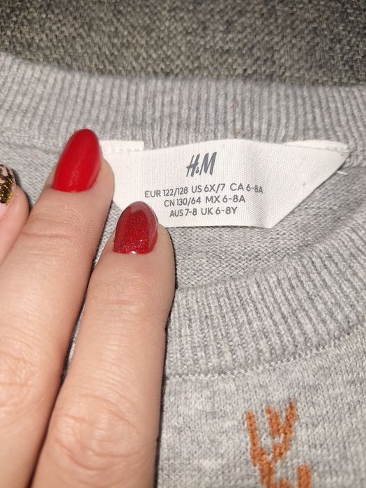 Коледен детски пуловер HM