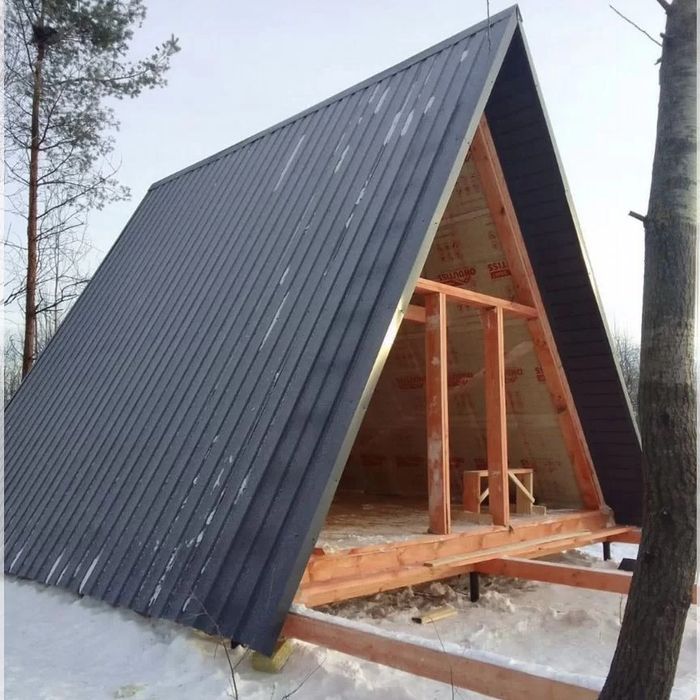 Каркасные дома под ключ — Barnhouse, A-frame | Павлодар