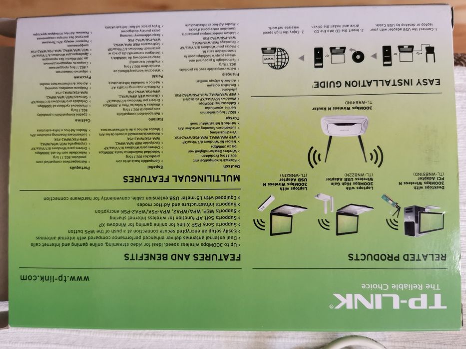 Adaptor wireless TP LINK