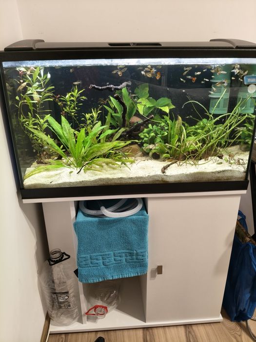 Acvariu 120 litri + stand