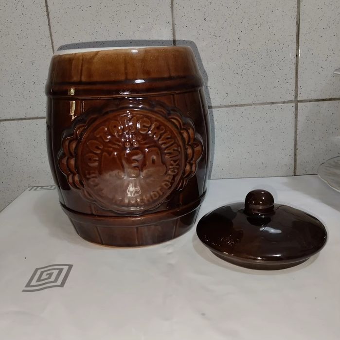 Керамический бочонок "Мёд Алтайский"