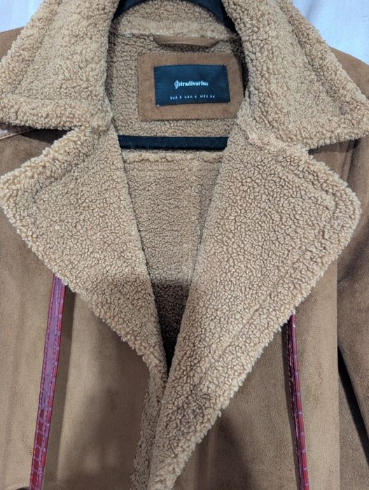 Set Stradivarius + geantă Pourchet Paris piele naturală
