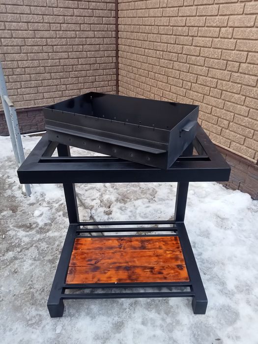 Мангал в стиле лофт