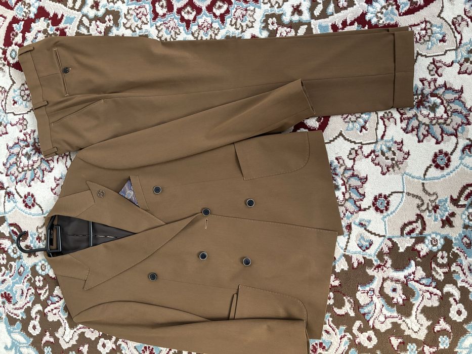 Костюм шалбар коричневый