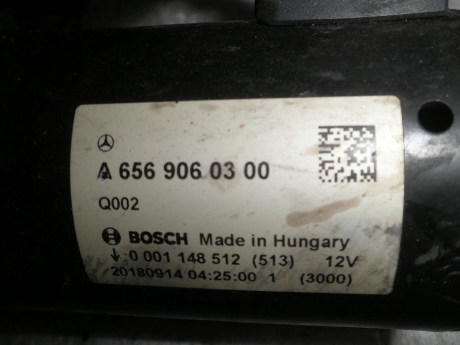 Electromotor Mercedes CLS C257, E Class W213, S Class W223, GLE W167, 3.0 CDI A6569060300