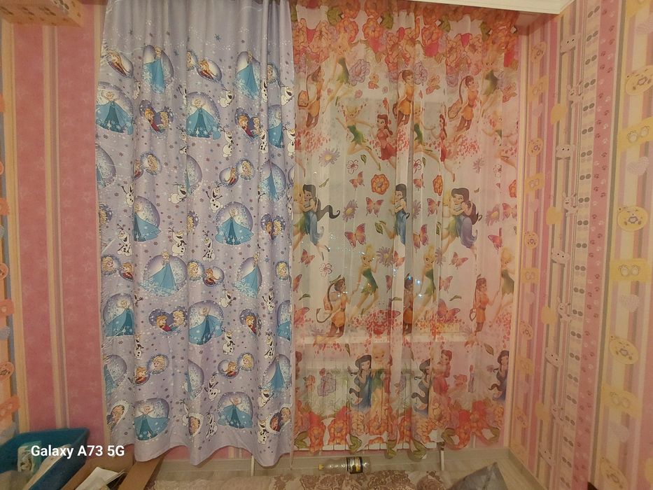 Продам шторы детской для девочки