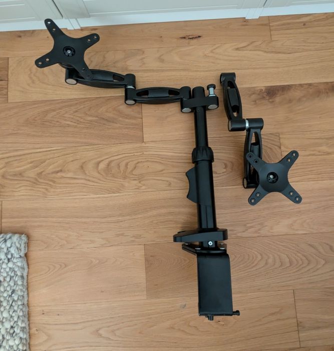 Suport Monitor Birou CineMount F10D-2C - Negru - VESA 75/100 - Ca Nou