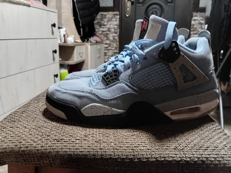 Jordan 4 retro sneakers blue