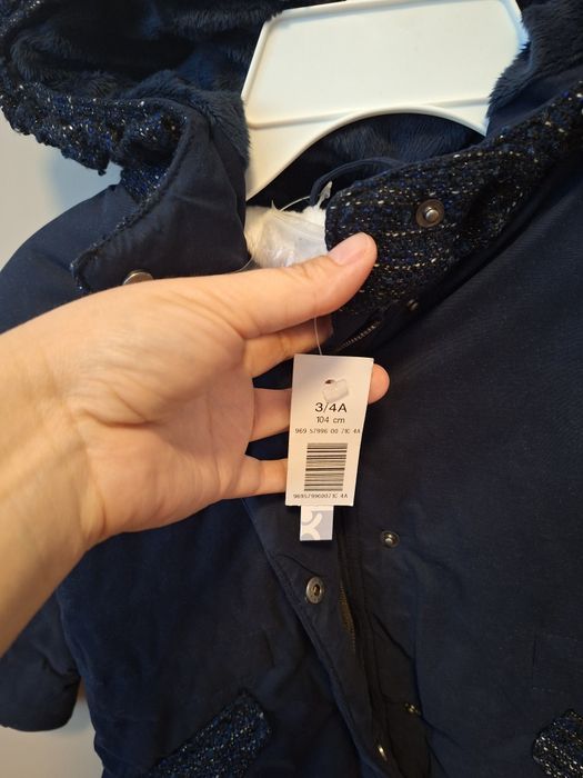 Ново зимно яке по избор за момиче размер 98 104