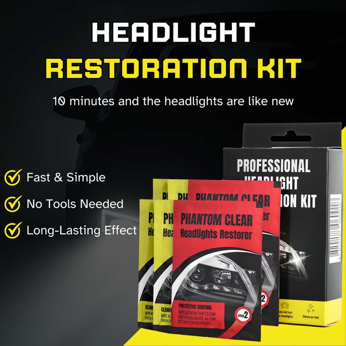 Пълен комплект за възстановяване на фарове