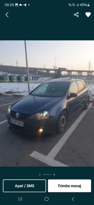 Tobă inox  teava goala  facuta  la presa fara suduri , Golf 5 Clapeta