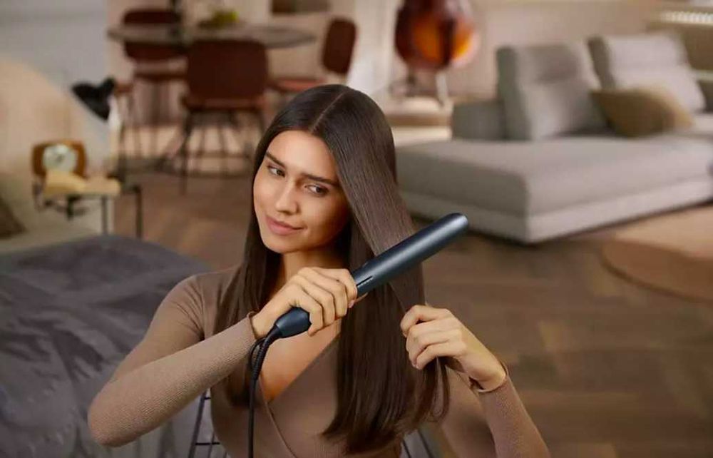 Преса за коса Philips Prestige BHS732/00, Технология ThermoShield