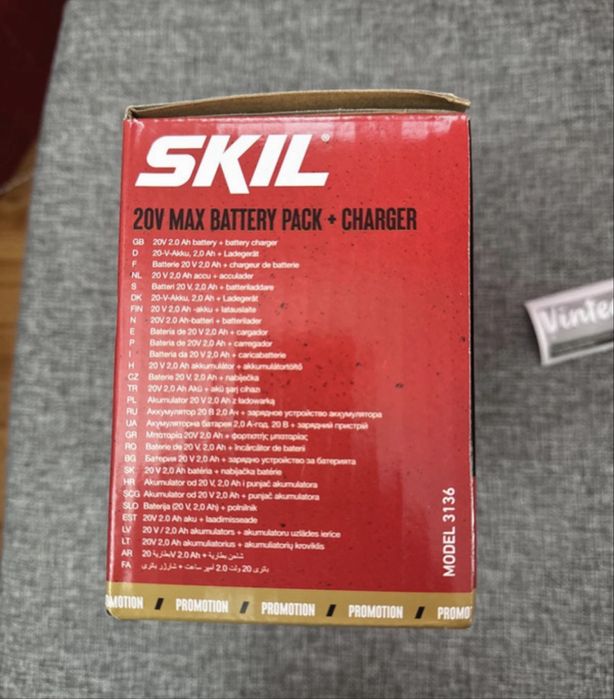 Masina de insurubat cu impact Skil cu acumulator&incarcator 20 V, 2 Ah