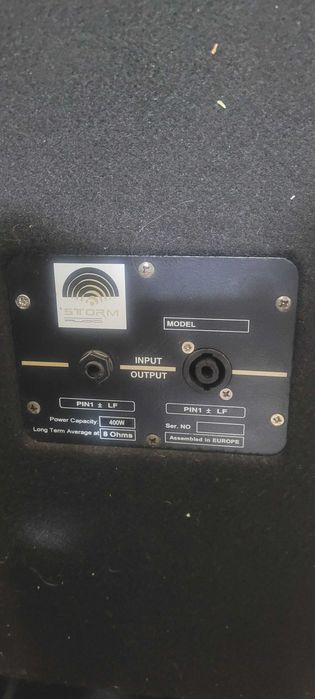 Boxe basi si topuri Storm Audio difuzoare rusesti