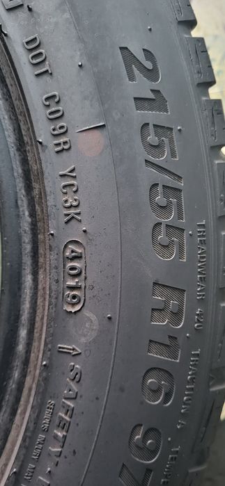 2 anvelope 215 55 16 kumho all season 2019 6,5mm