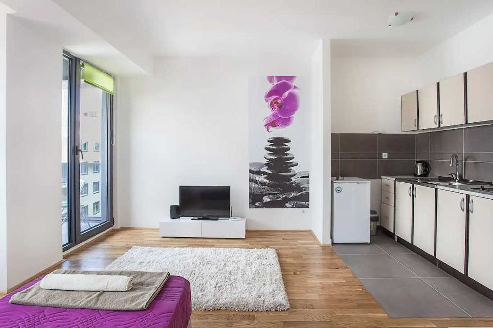 Дава се под наем Двустаен апартамент в Пловдив, Изгрев - 54 кв.м за 219.3 € - Снимка #1