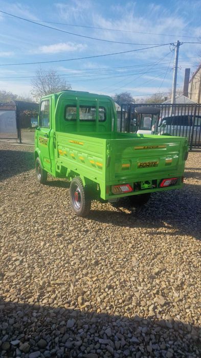 Camioneta electrica FORTE E-PICKUP, cu 2 locuri omologate motor 3000W