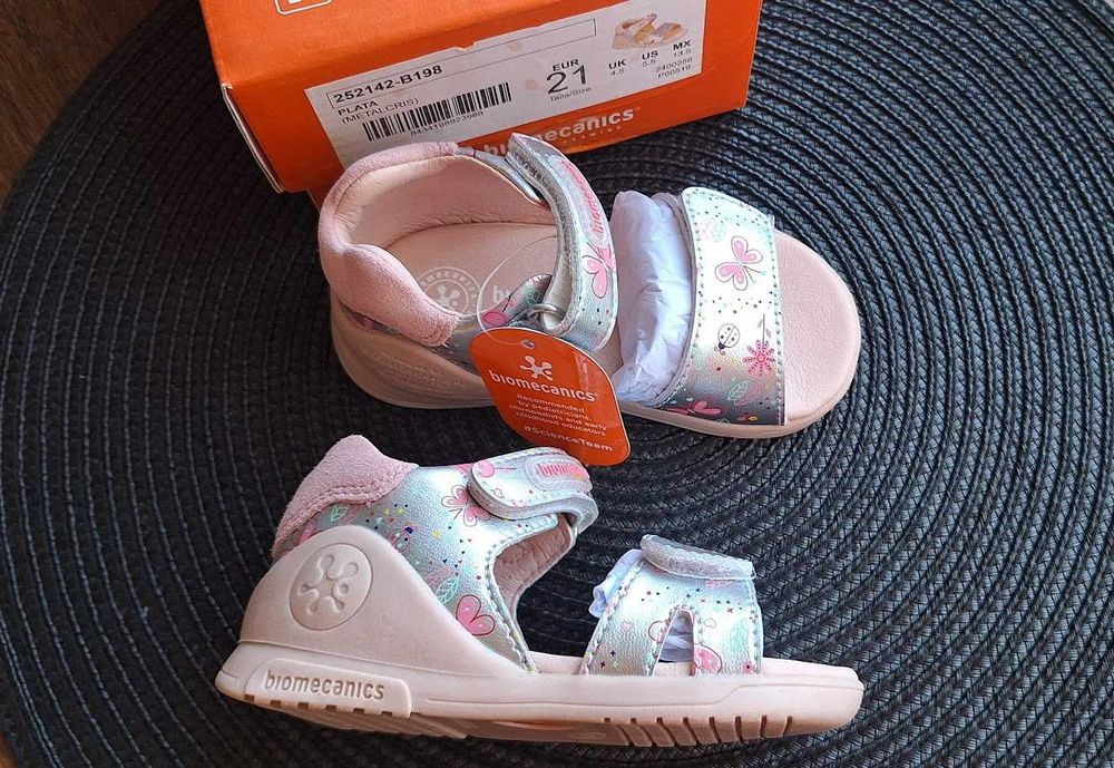 Сандали, чисто нови, Biomecanics, Geox, Clarks - н. 21