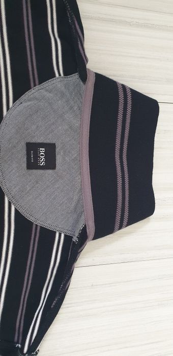Hugo Boss Pique Cotton Stretch Mens / 50 / L НОВО!  ОРИГИНАЛНА Тениска