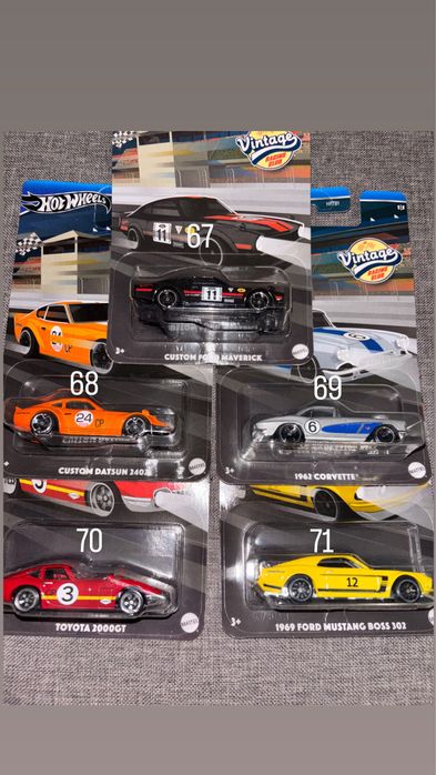 Hot Wheels колички различни видове