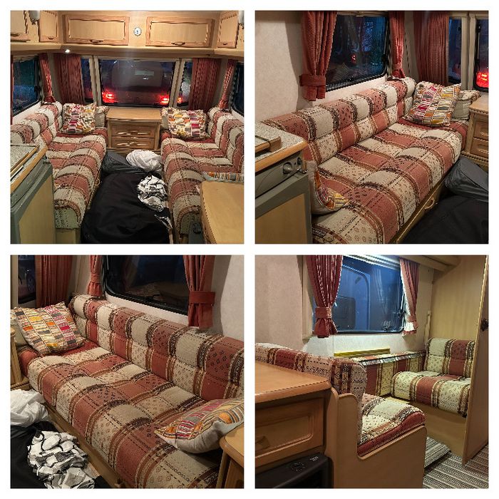 Rulota coachman  din 2002  cu motor mover