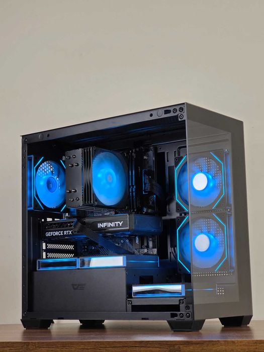 Геймърски компютър - Нов ( Ryzen 7 5700X | RТX 5060 | DDR4 RAM | SSD )