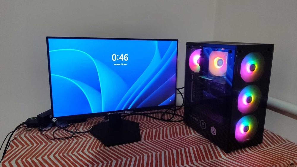 Игровой ПК RTX 3060 / Ryzen 5 5600 / 32GB + монитор 165Hz